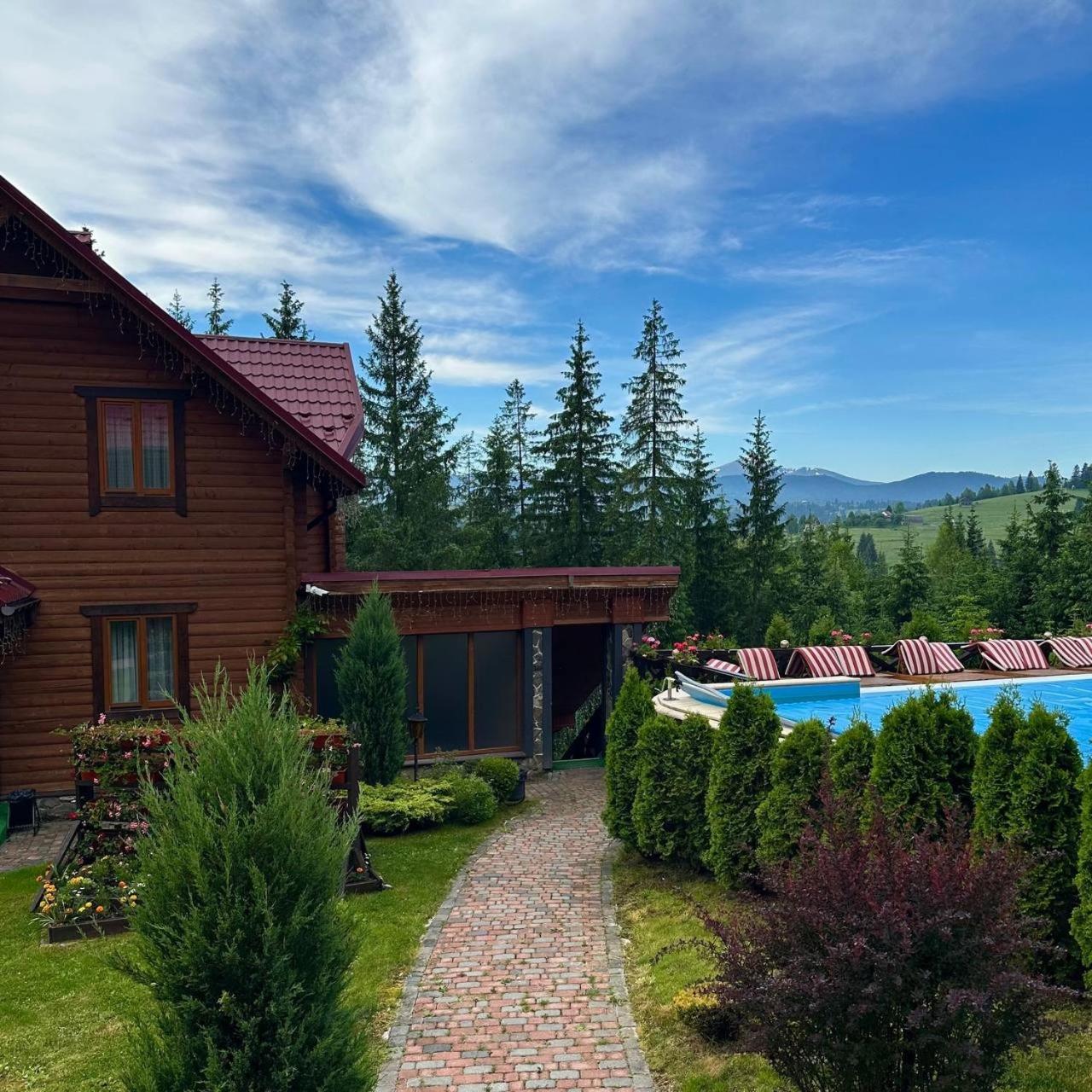 Gorgany Resort & Spa Yablunytsya Exterior foto